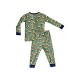 Green Fox 2-Piece Pajama