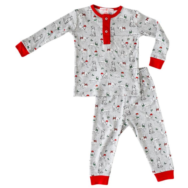 Holiday Dalmatian 2-Piece Pajama Set