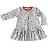 Holiday Dalmatian Swing Dress