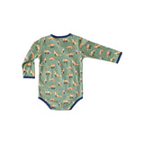 Green Fox Kimono Onesie