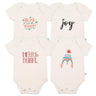 graphic bodysuit set | holiday 4 pack + 1 free - HoneyBug 