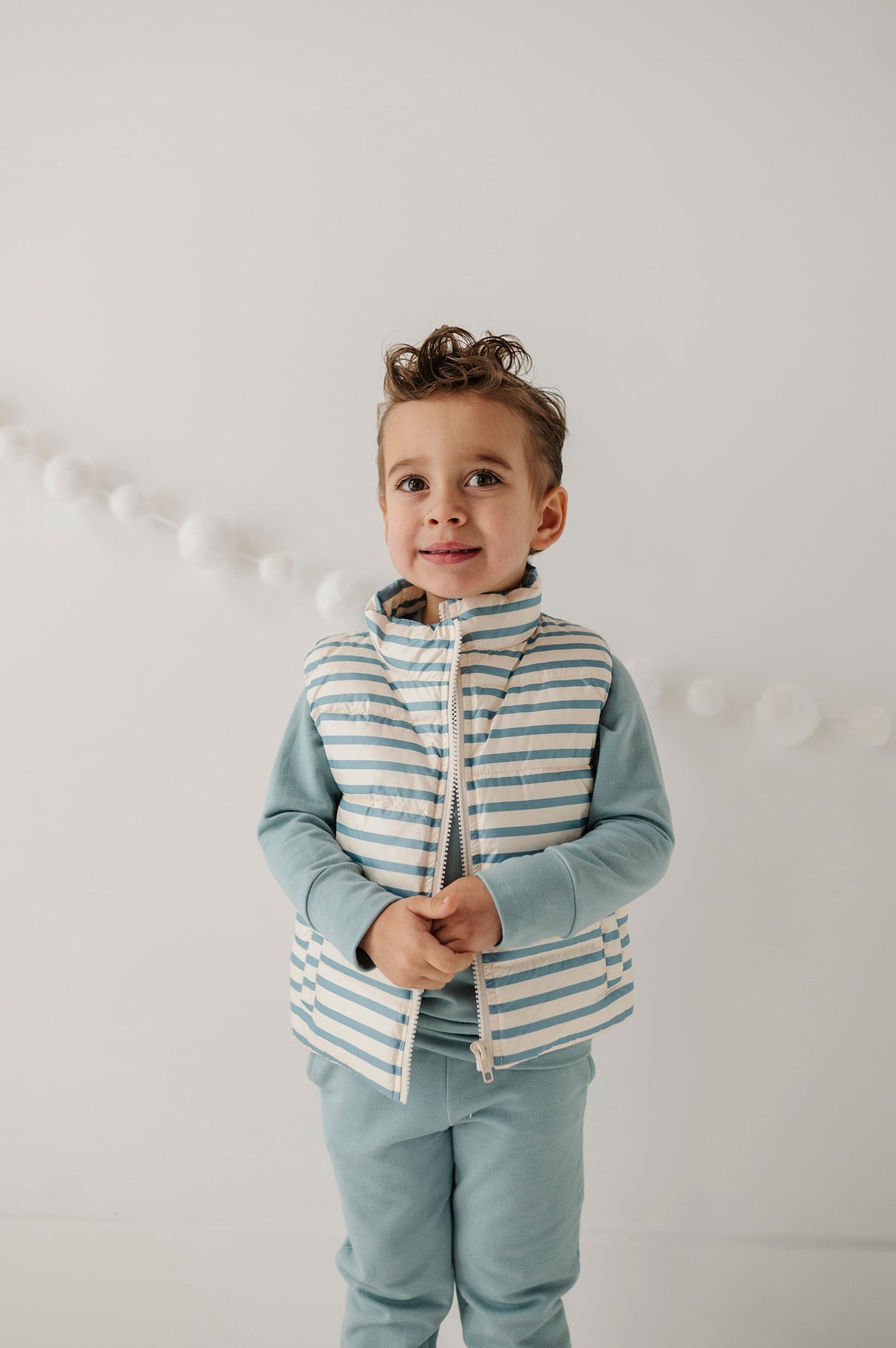 Puffer Vest - HoneyBug 