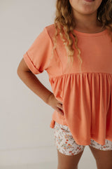 Girl's Printed Twill Shorts