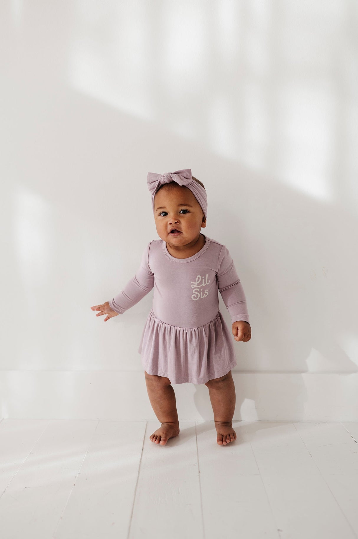 Girl's Bodysuit Dress Set - HoneyBug 
