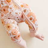 Bamboo Zip Romper |  Sweet Blossom