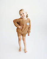 Biker Shorts Set | Rust - HoneyBug 