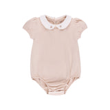 Wide Rib Cotton - Rosebud Collection- Romper - HoneyBug 