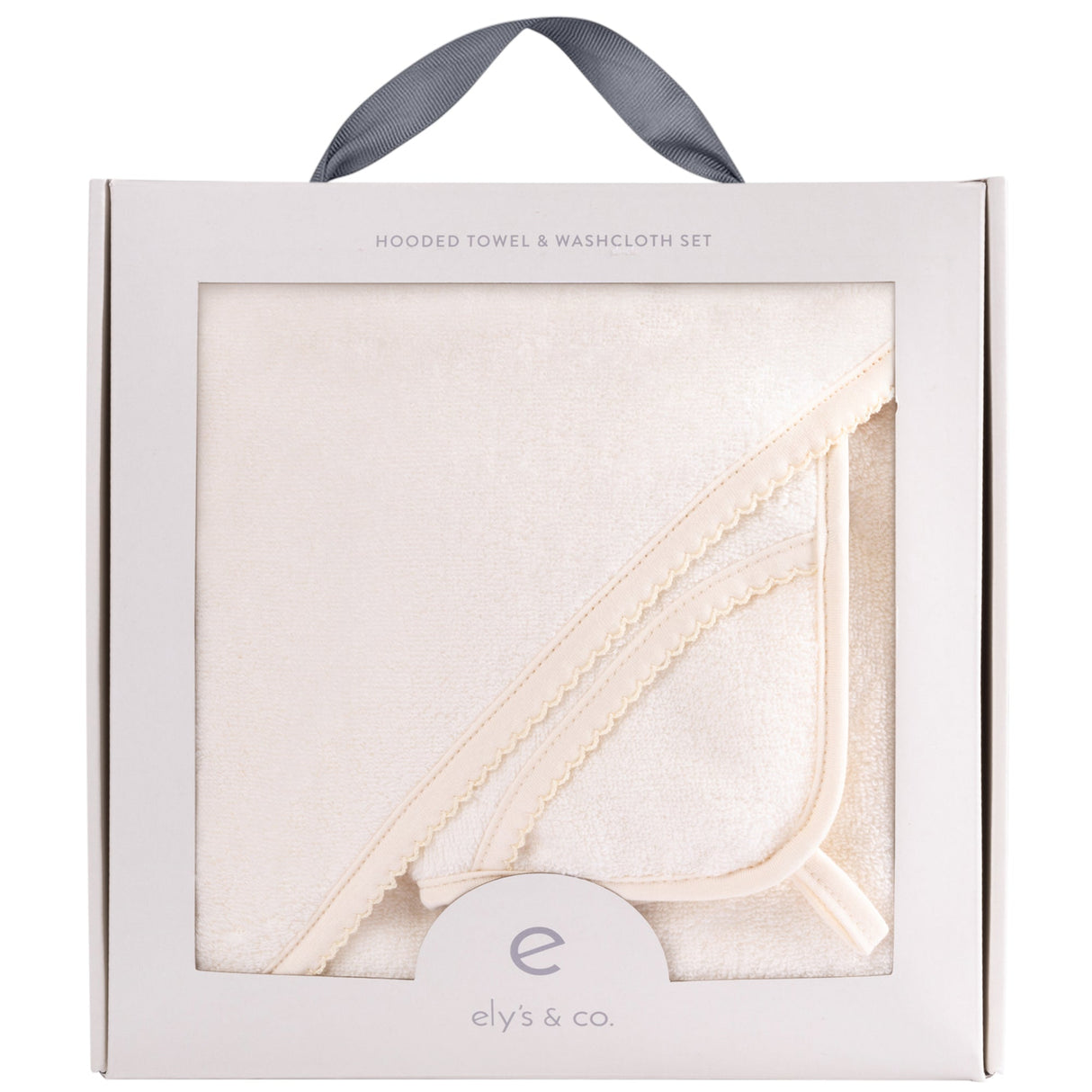 Hooded Towel & Washcloth - HoneyBug 