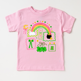 Lucky Doodles Rainbow Pot of Gold