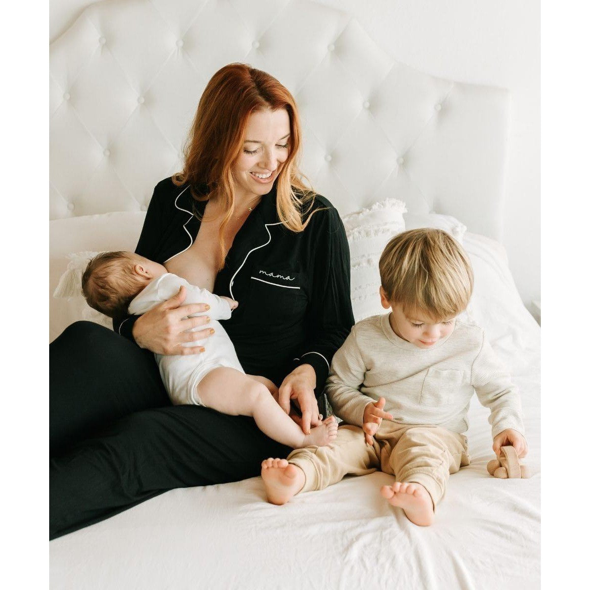 Long Mama Pajamas - HoneyBug 