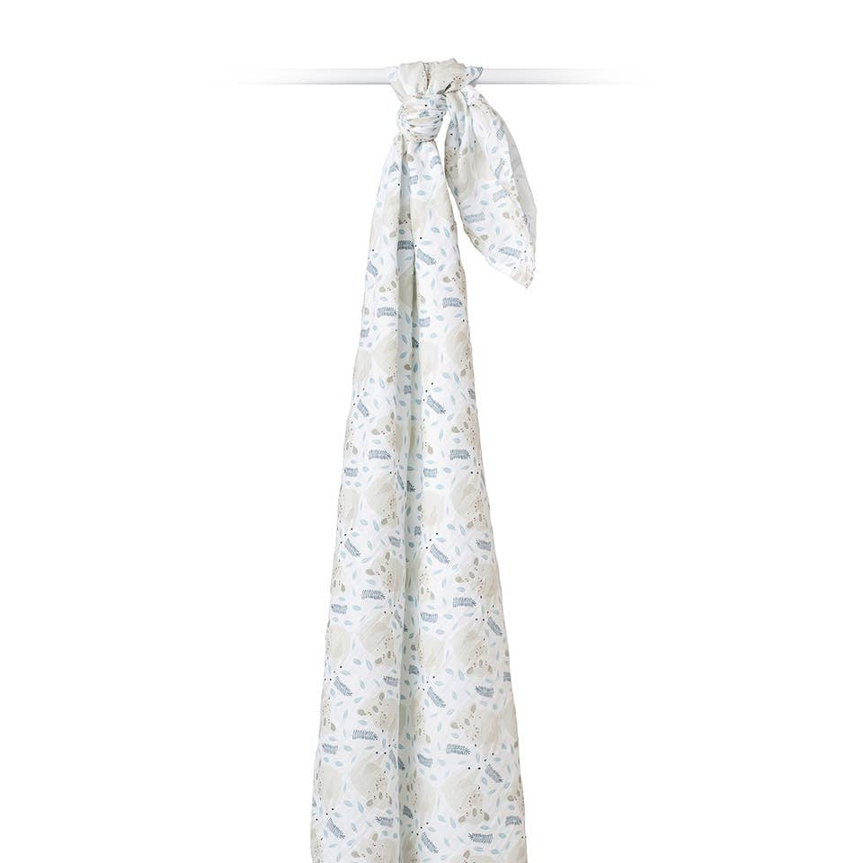 Classic Muslin Swaddle - Koala - HoneyBug 