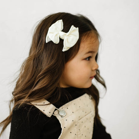 Baby Fab Clips: Ivory 2-pack - HoneyBug 