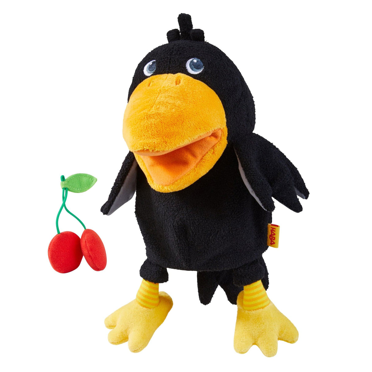 Theo the Raven Glove Puppet - HoneyBug 