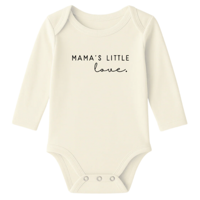 Mama's Little Love - Long Sleeve Organic Bodysuit - HoneyBug 