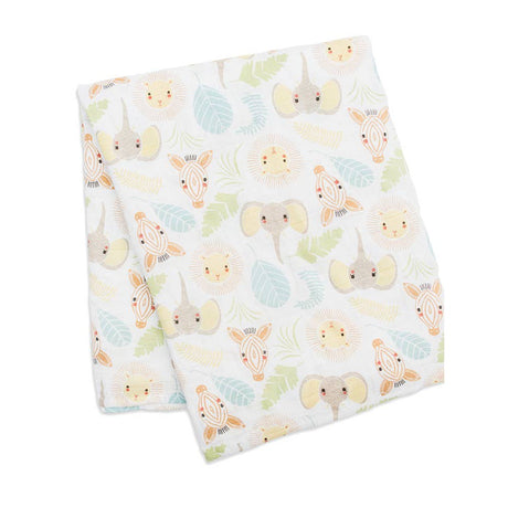 Classic Muslin Swaddle - Jungle - HoneyBug 