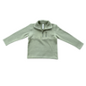 Boy's 3/4 Fleece Zip Sweatshirt