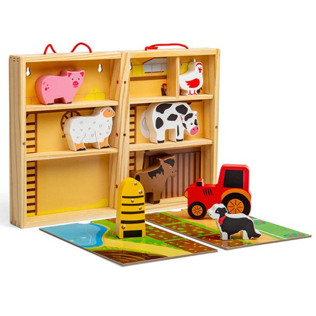 Farm Animal Playbox - HoneyBug 