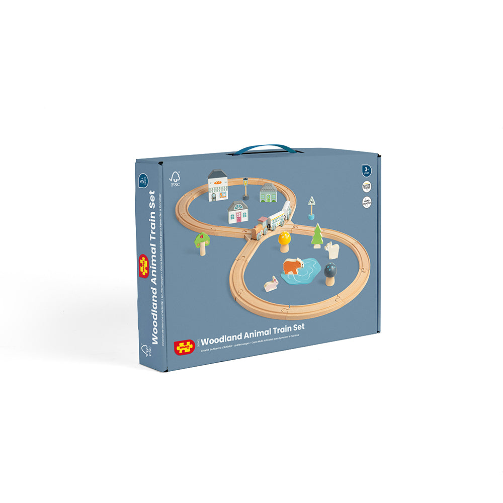 FSC® Certified Train Set (Woodland Animal) - HoneyBug 