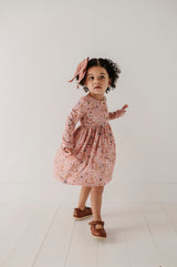 Long Sleeve Henley Dress - HoneyBug 