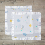 2-pack Muslin Security Blankets - Dreamland - HoneyBug 