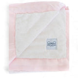 Luxury Satin Border Blanket - Pink