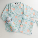 The Grayson Long Sleeve Bib - Peach Blossom