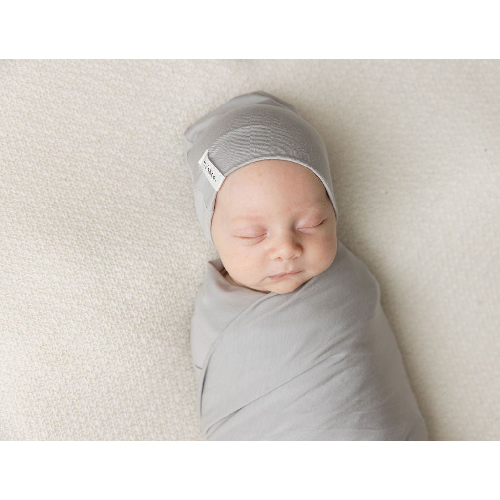 Modal Swaddle & Beanie Set in Gift Box - HoneyBug 