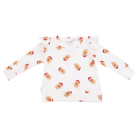 Ruffle Top - Gingerbread - HoneyBug 