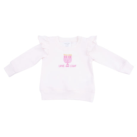 Hanukkah - Ruffle Sweatshirt - HoneyBug 