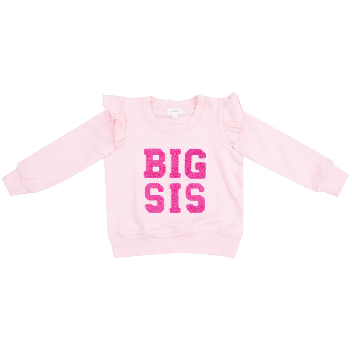 Ruffle Sweatshirt - Sibling Big Sis - HoneyBug 