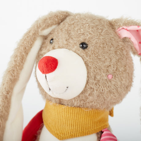Patchwork Bunny Plush Toy - HoneyBug 