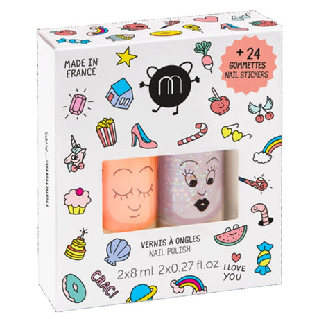 CRAC set - Nail polish and stickers - HoneyBug 