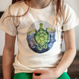 graphic tee | turtle easy green - HoneyBug 