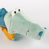 Patchwork Crocodile Plush Toy - HoneyBug 