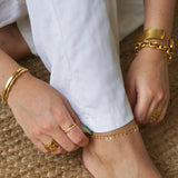 Baylor Bamboo Bangle Bracelet - HoneyBug 