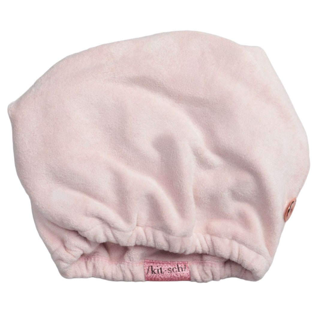 Blush Microfiber Hair Towel - HoneyBug 