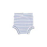 Navy Stripe - Tank Top & High Waisted Short