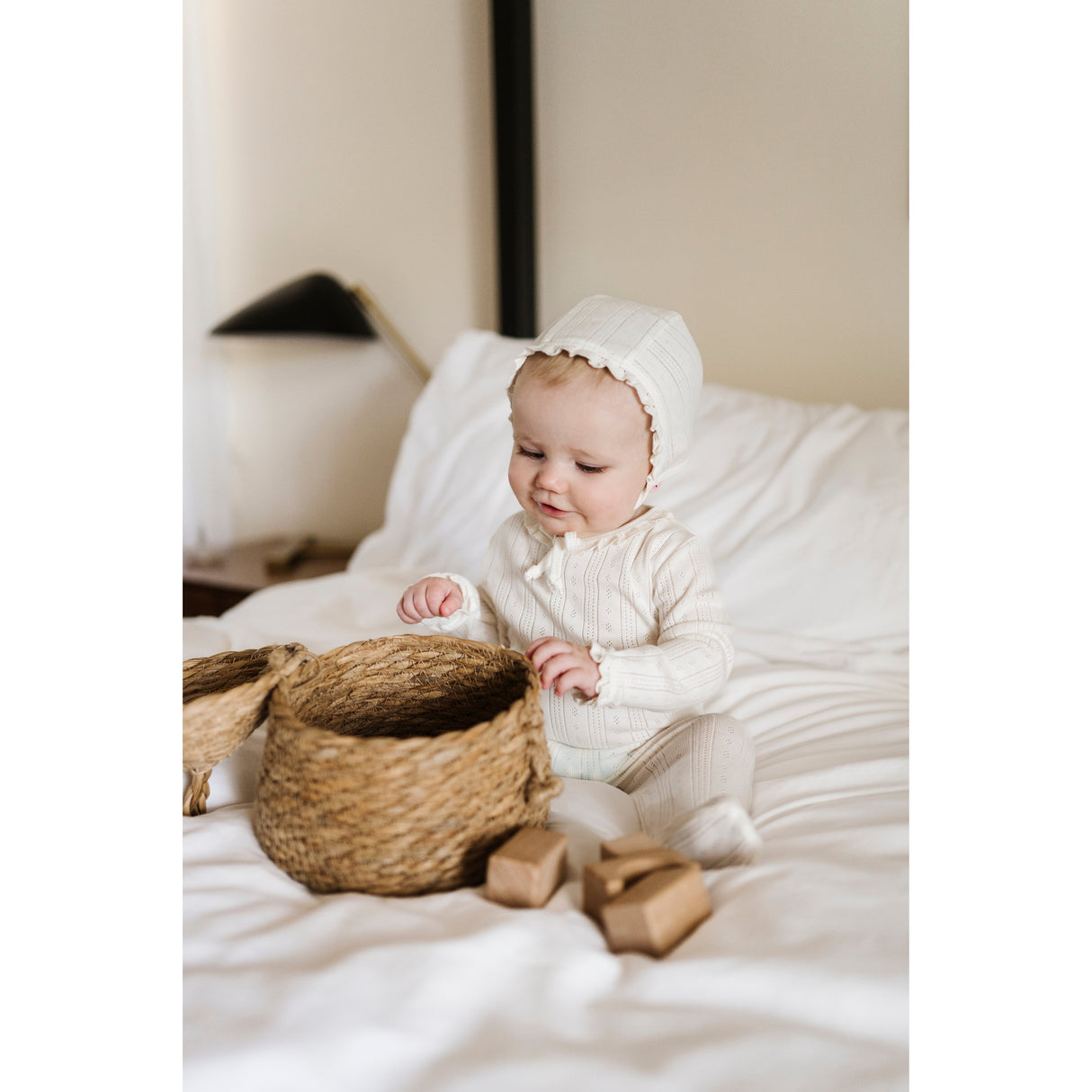 Pointelle Collection-Deluxe Take Me Home Sets - HoneyBug 