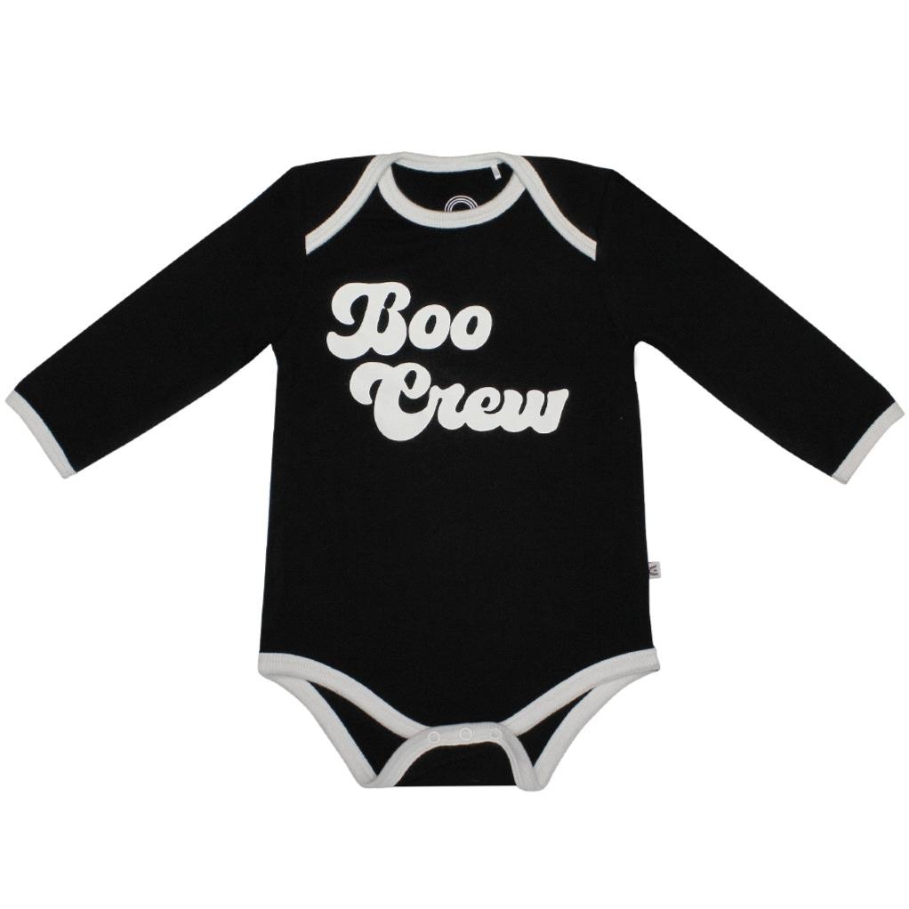 Boo Crew Halloween Long Sleeve Onesie - HoneyBug 