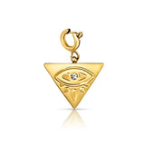 Lucy Geometric Evil Eye Charm - HoneyBug 