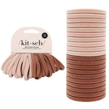 Elastic Hair Ties 20 Pack - Blush - HoneyBug 