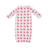 Elegant Roses - Kimono Gown & Knot Headband