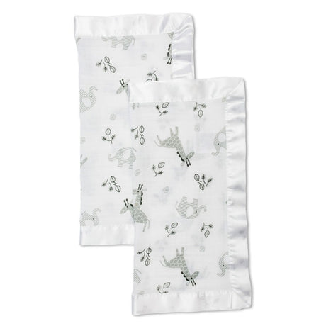 2-pack Muslin Security Blankets - Afrique - HoneyBug 