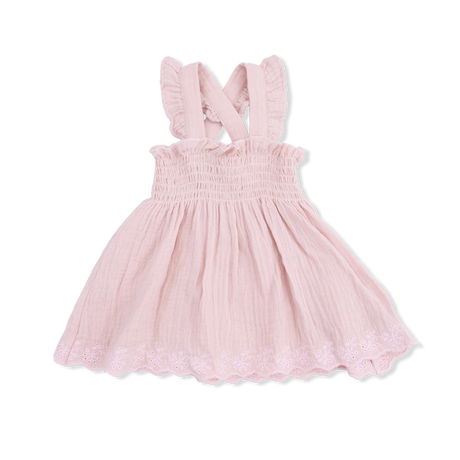 Solid Muslin Lotus - Smocked Top with Bloomer