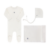 Cotton - Embroidered Heart and Star Collection-Take Me Home Sets - HoneyBug 