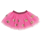 Tutu Skirt - Footballs Pink