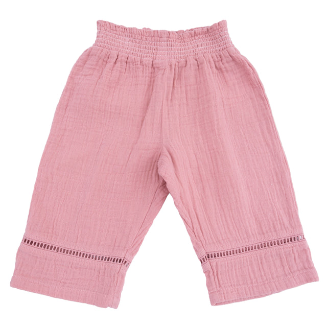 Smocked Waist Pants - HoneyBug 