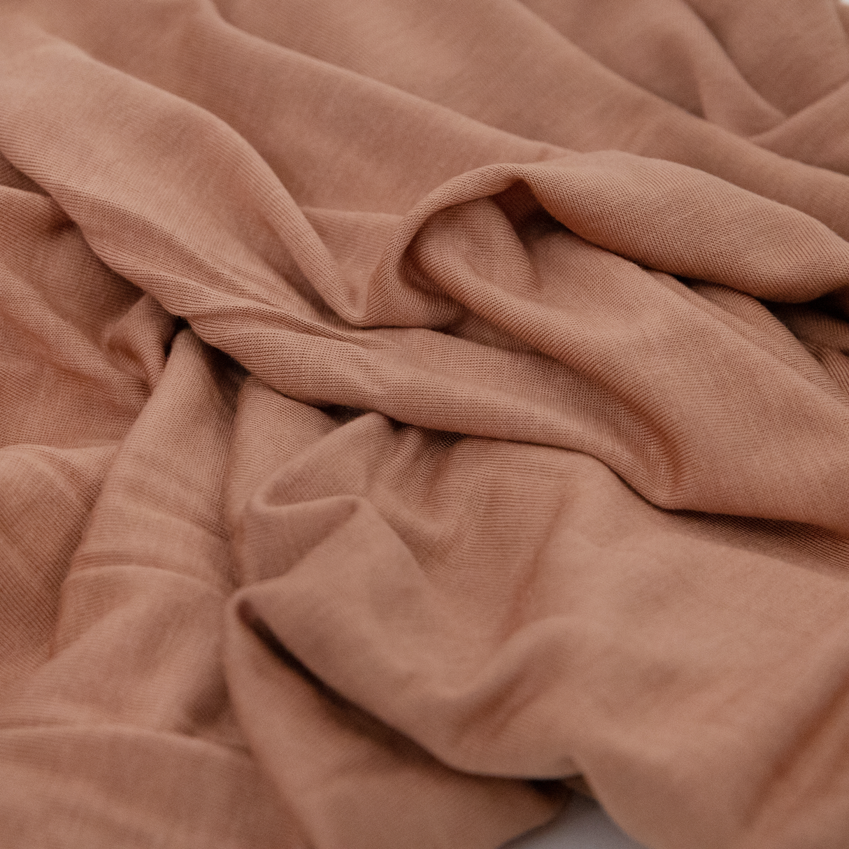 Stretch Knit Swaddle Blanket 2 Pack - Pressed Petals - HoneyBug 