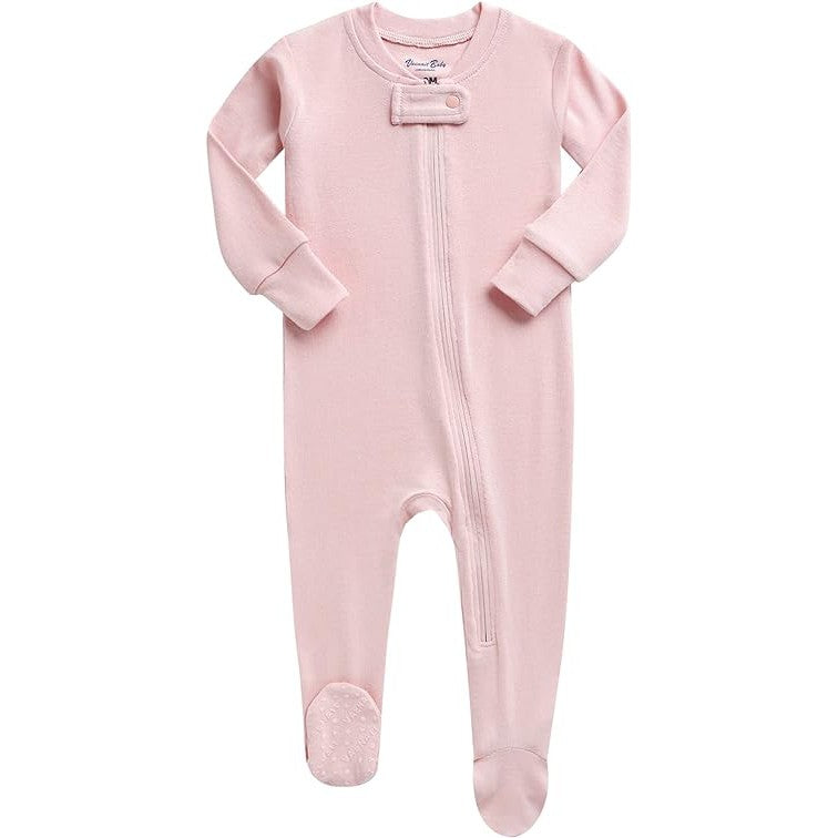 Footed Sleeper Pajama- Milkpink - HoneyBug 