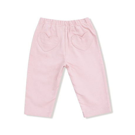 Cord Pant with Heart Pockets - HoneyBug 